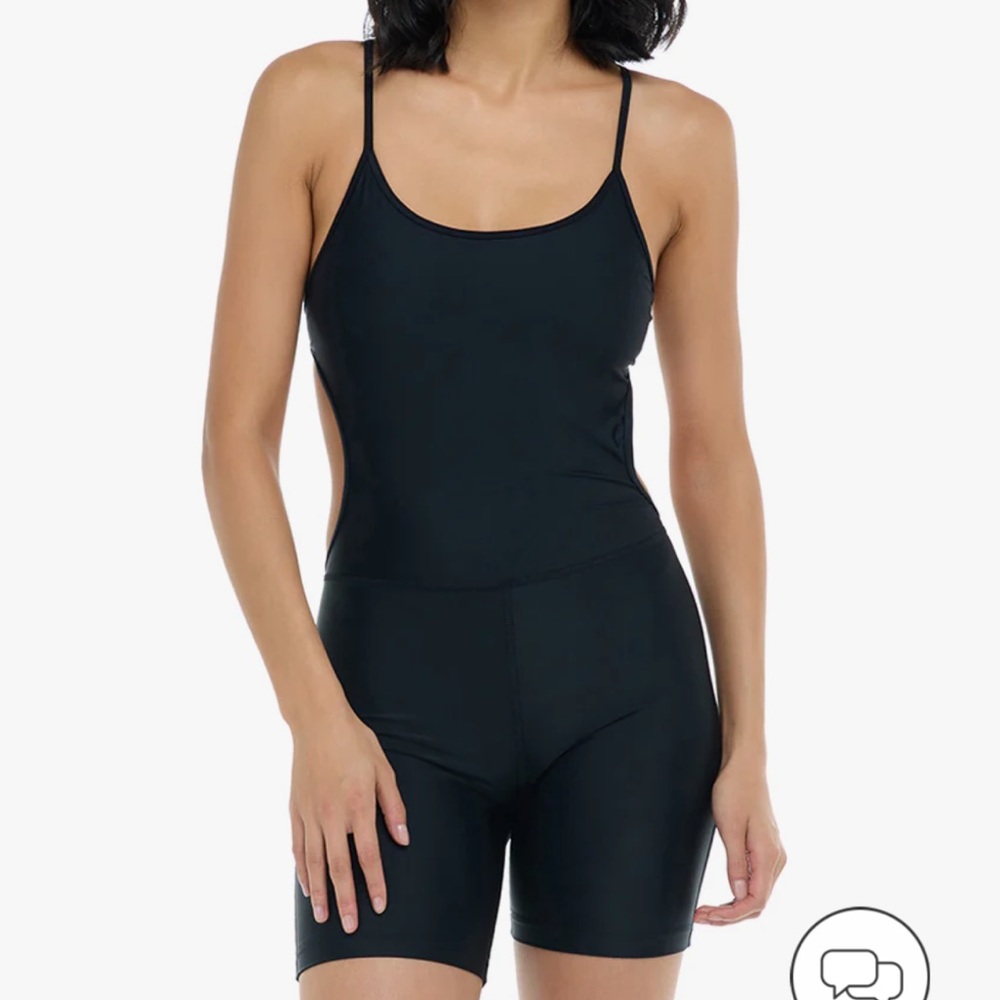 BODY GLOVE Smoothies Cadence Black One Piece Swimsuit--NWT--S